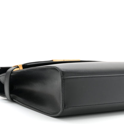 Saint Laurent Smooth Calfskin Manhattan Shoulder Bag Black 9 of 10