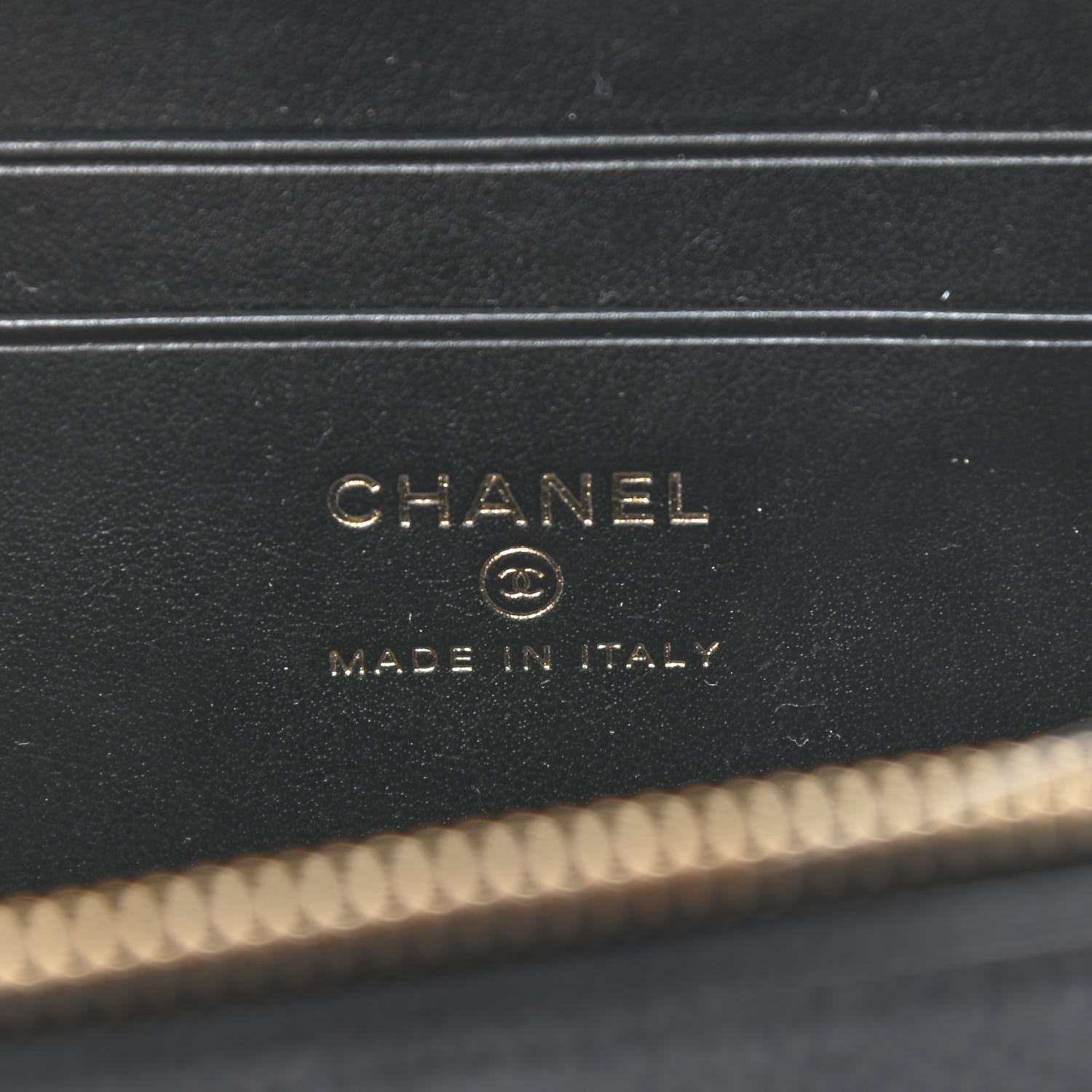 Chanel Caviar Quilted CC Filigree Vanity Clutch With Chain Black 6 of 9
