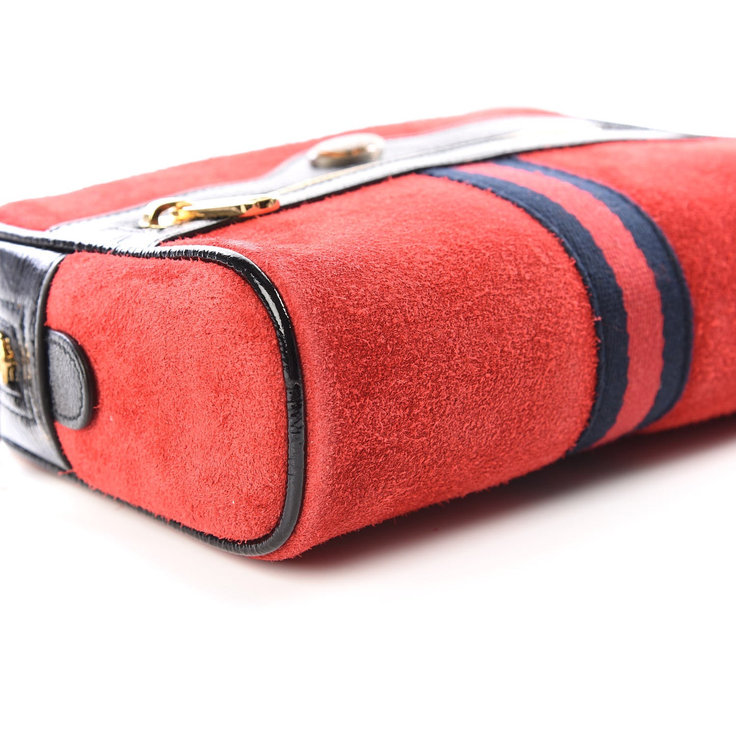 Suede Small Ophidia Belt Bag 75 30 Hibiscus Red