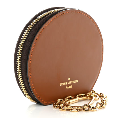 Louis Vuitton Calfskin Catogram Micro Boite Chapeau Marron 3 of 10