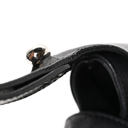 Chanel Caviar Stitched Pocket In The City Hobo Black 14 of 14