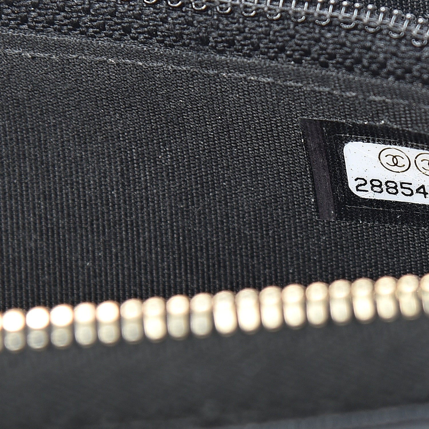 Chanel Lambskin Quilted 19 Zipped Wallet Black 7 of 11