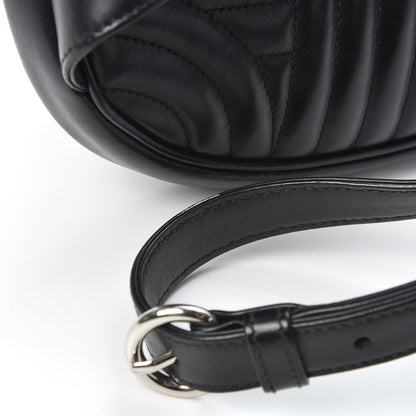 Prada Soft Calfskin Impunture Diagramme Belt Bag Black 5 of 10