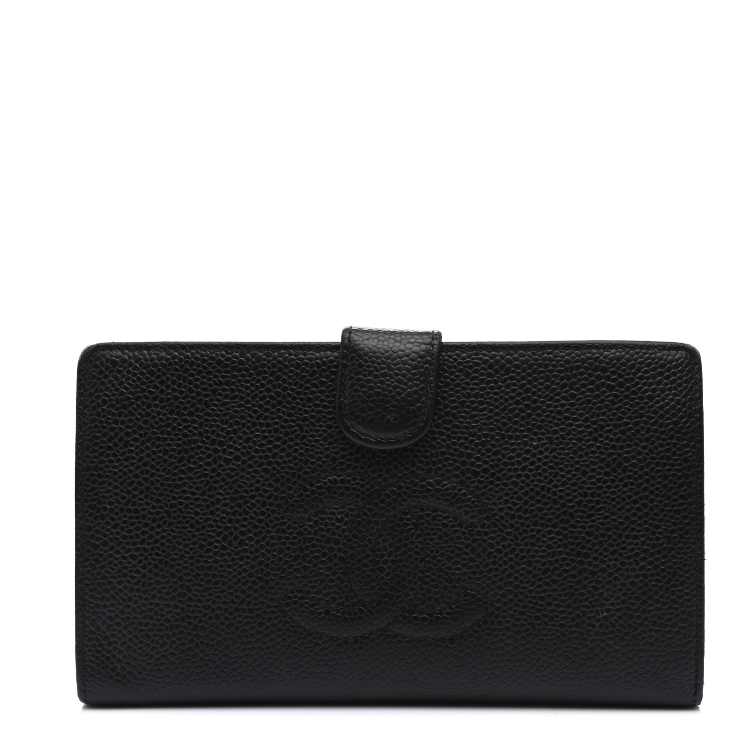 Chanel Caviar Timeless CC French Wallet Black 1 of 11