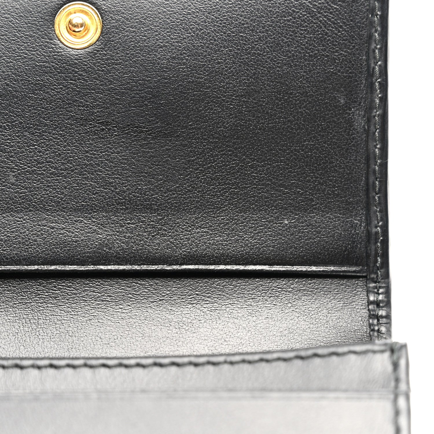 Prada Vitello Move Triangle Logo Card Holder Black 8 of 10
