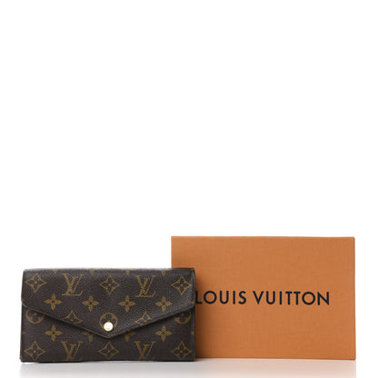 Louis Vuitton Monogram Sarah Wallet NM 9 of 13