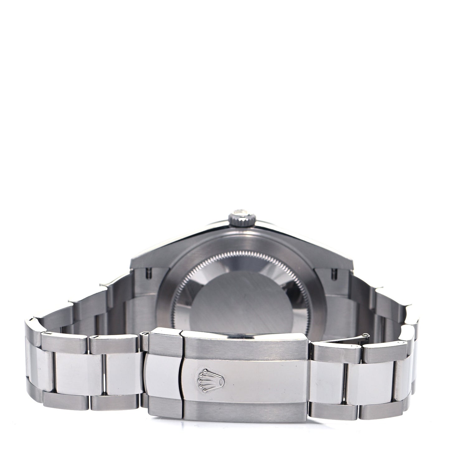 Stainless Steel 18K White Gold 41mm Oyster Perpetual Wimbledon Datejust Watch Slate 126334