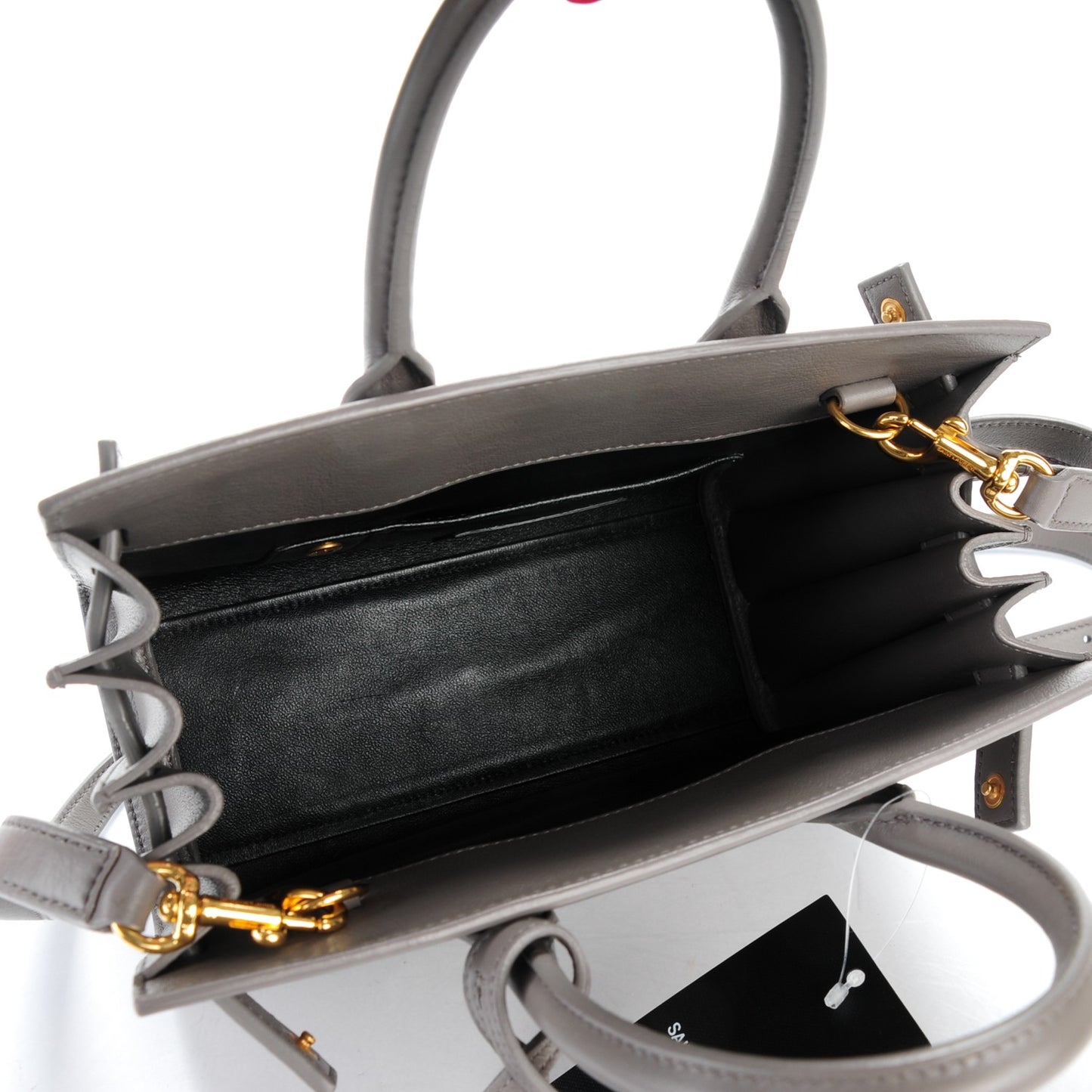 Calfskin Nano Sac De Jour Fog
