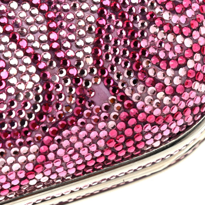 Judith Leiber Swarovski Crystal Flower Clutch Multicolor 8 of 10