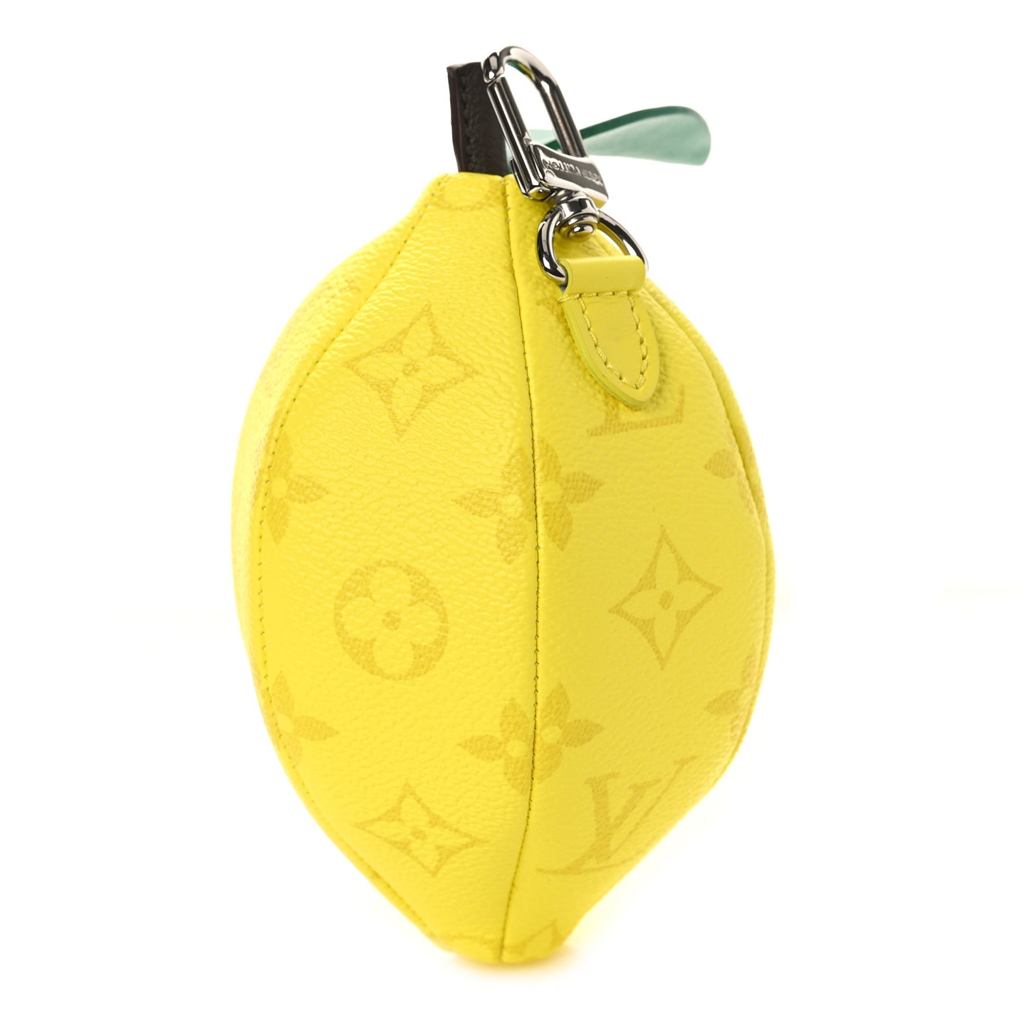 Monogram Lemon Pouch Yellow