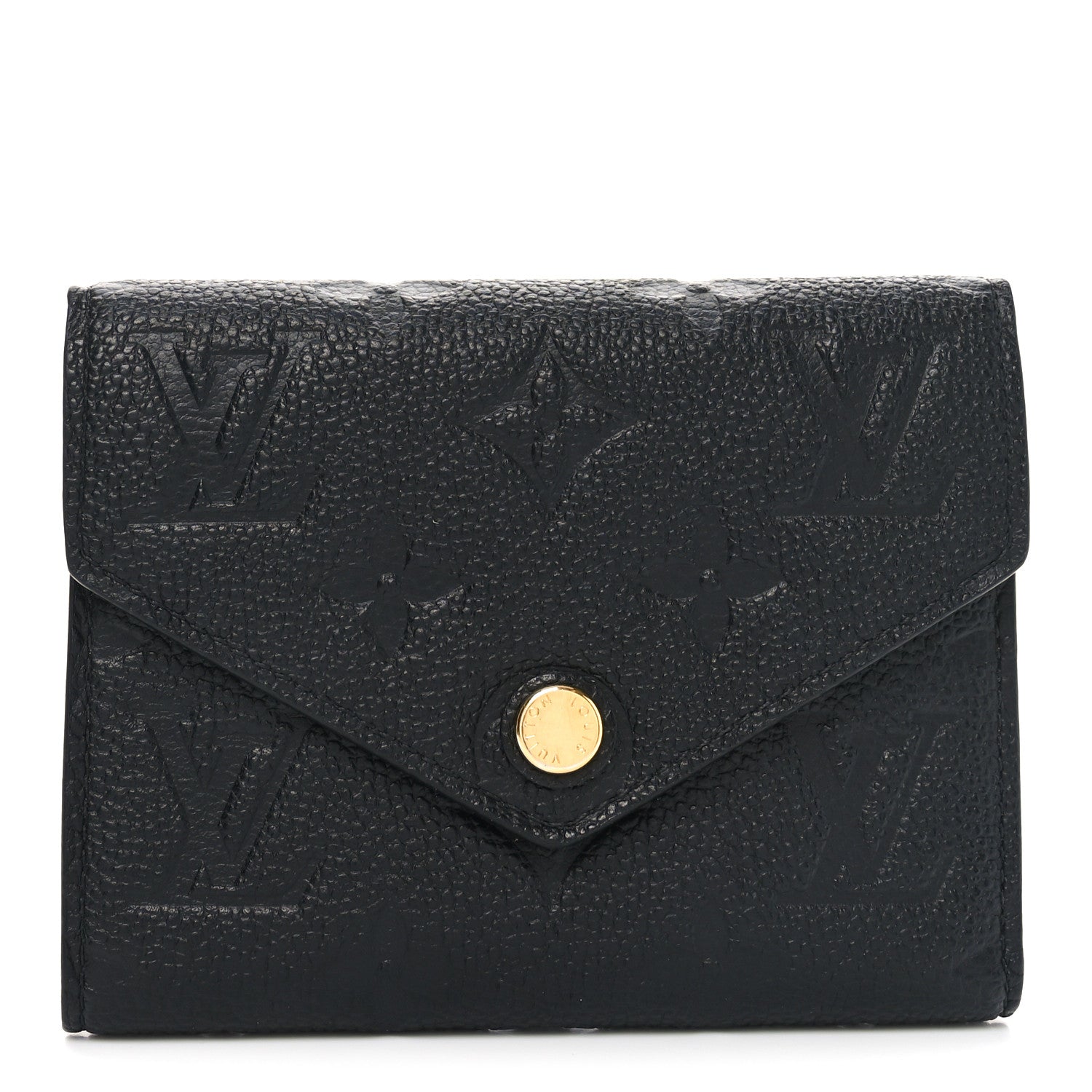 Louis Vuitton Empreinte Victorine Wallet Black 1 of 6