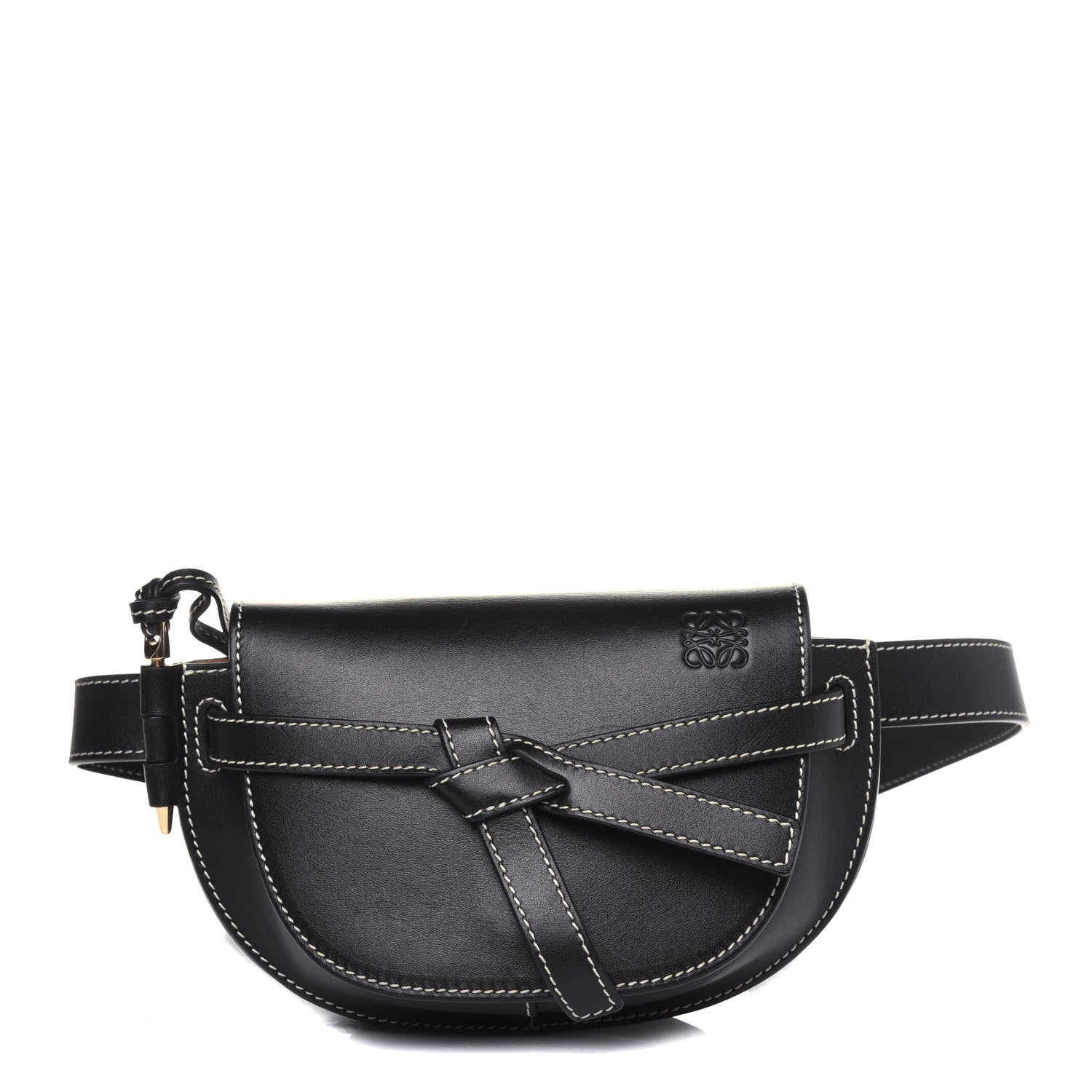 Loewe Calfskin Mini Gate Belt Bag Black 1 of 16