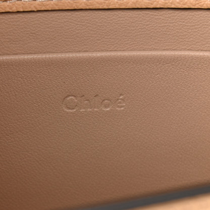 Chloe Calfskin Crocodile Embossed Small Nile Bracelet Minaudiere Bag Nut 6 of 11