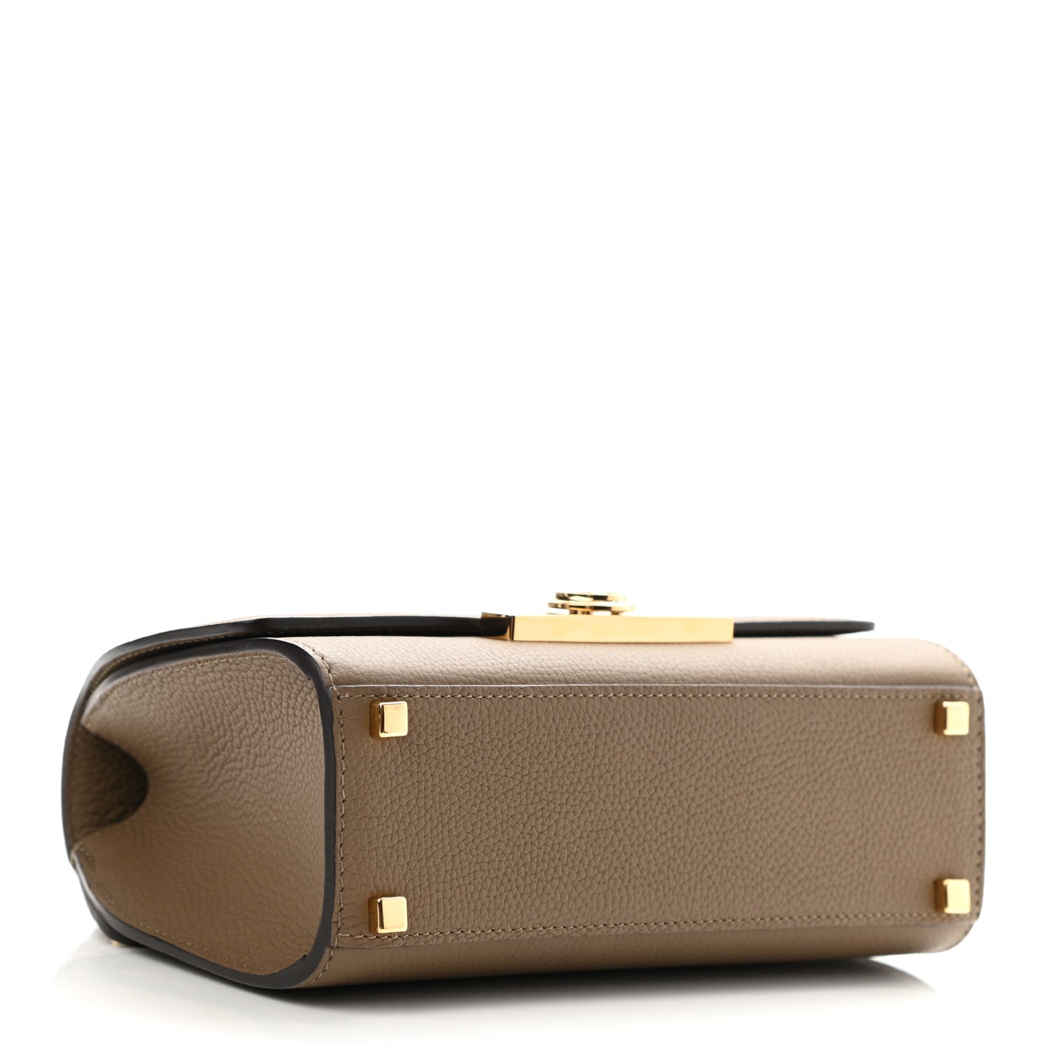 Moynat Taurillon Blush Rejane BB Taupe 4 of 7
