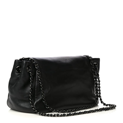Chanel Lambskin Studded Accordion CC Flap Black 2 of 21
