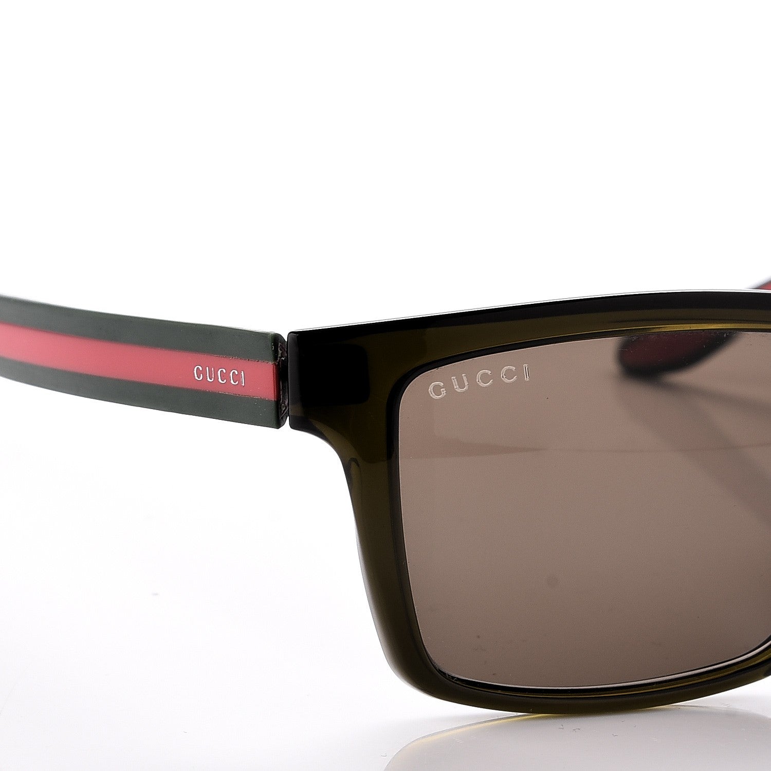 Gucci Acetate Web GG1016 Sunglasses Brown 8 of 8