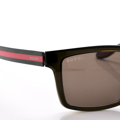 Gucci Acetate Web GG1016 Sunglasses Brown 8 of 8