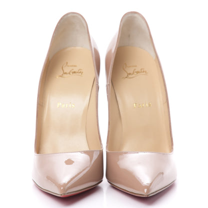 Christian Louboutin Patent So Kate 120 Pumps 40.5 Nude 2 of 8
