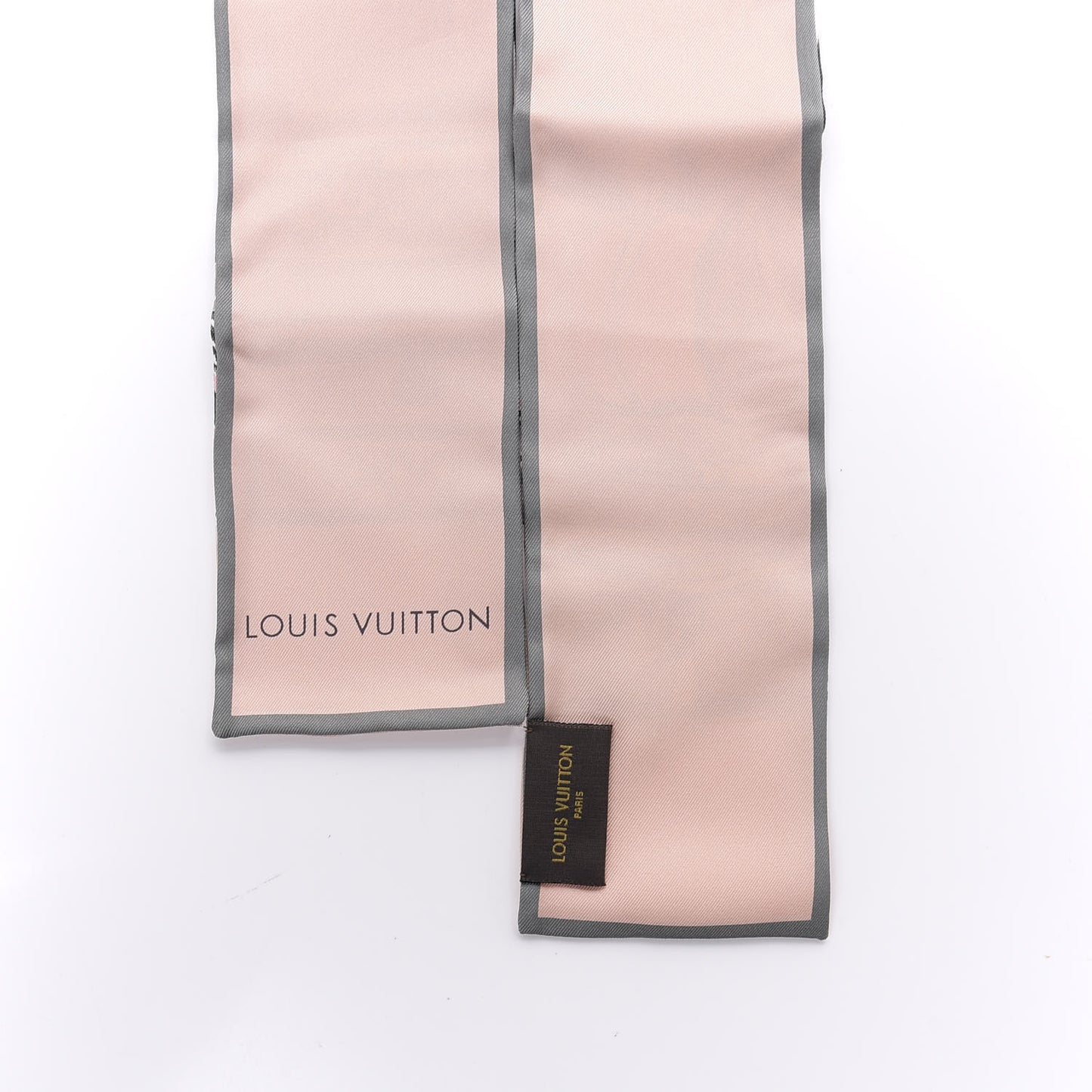 Silk Monogram Trunks Bandeau Rose Poudre