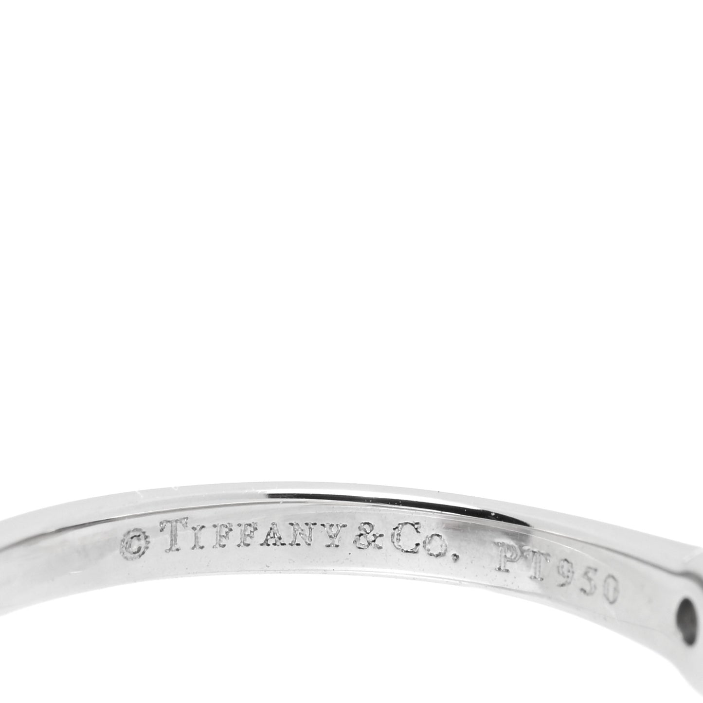 Platinum Diamond .37ct Solitaire Engagement Ring 52 6