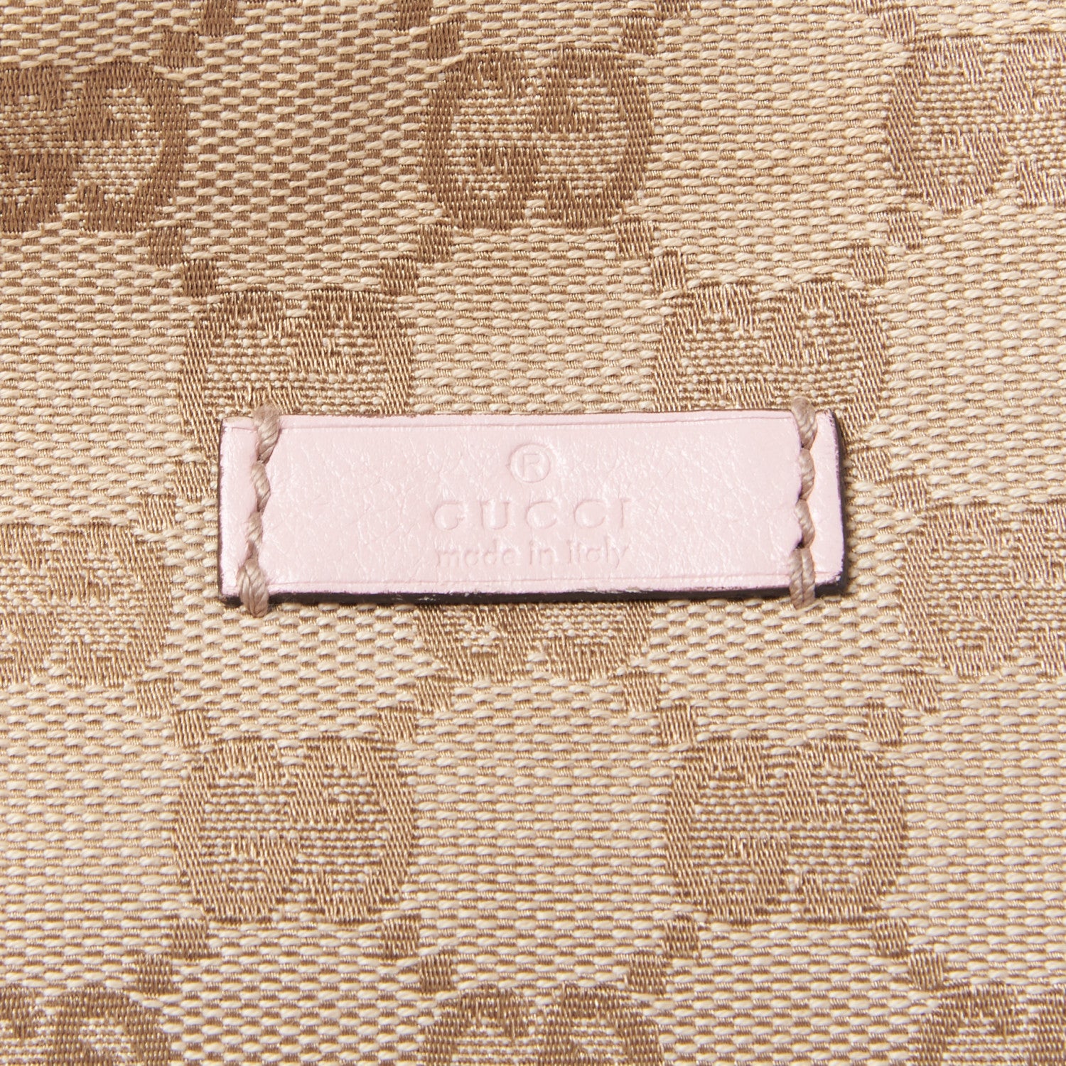 Gucci Monogram Web Small Flat Messenger Crossbody Pink Blue 7 of 8