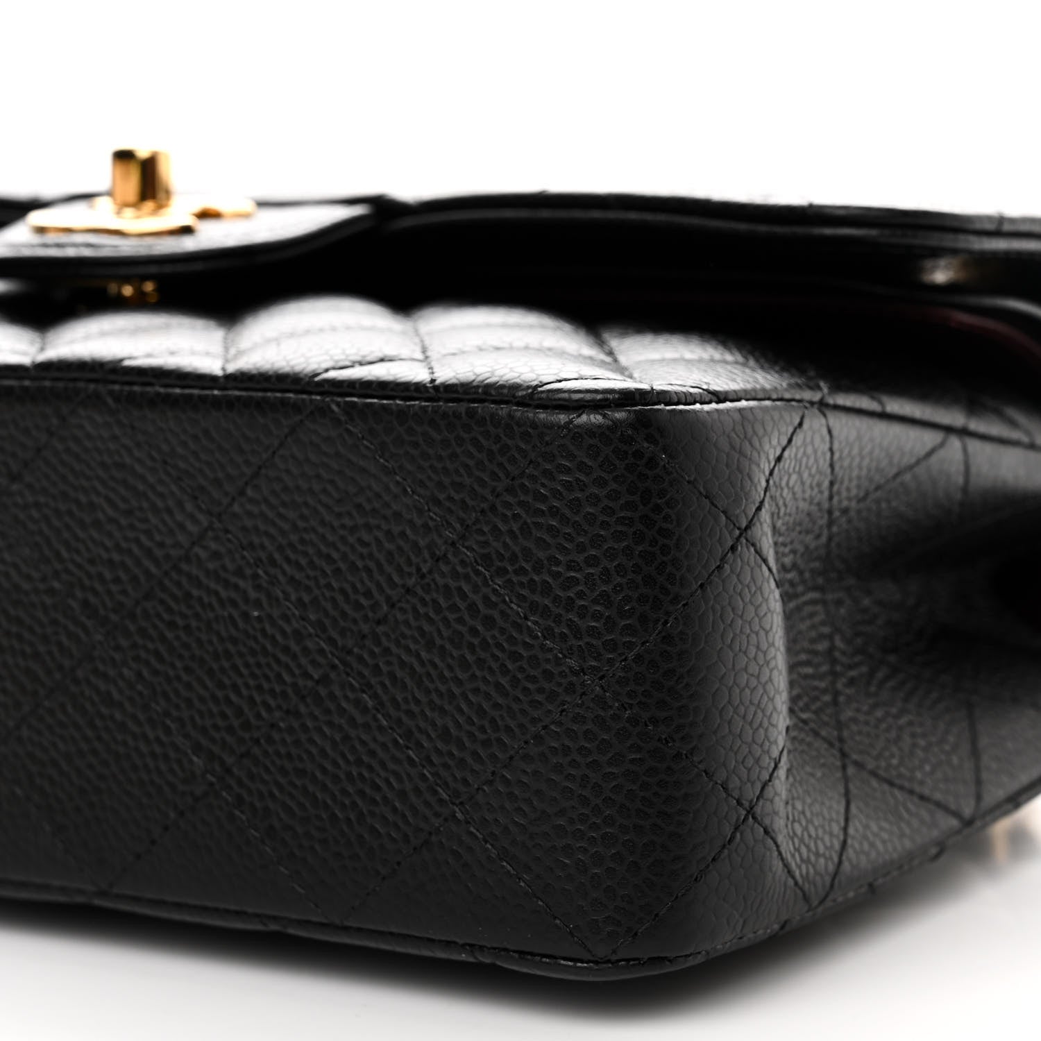 Chanel Caviar Quilted Small Double Flap Black 10 of 11