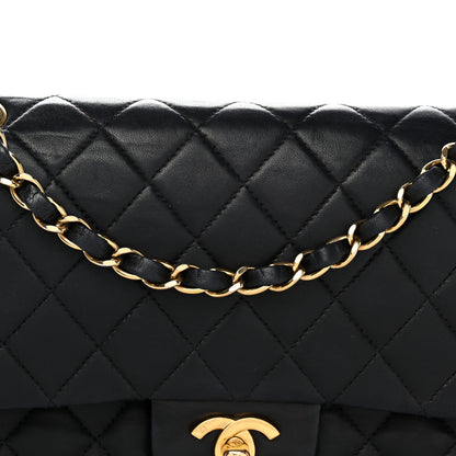 Chanel Lambskin Quilted Small Double Flap Black 8 of 15