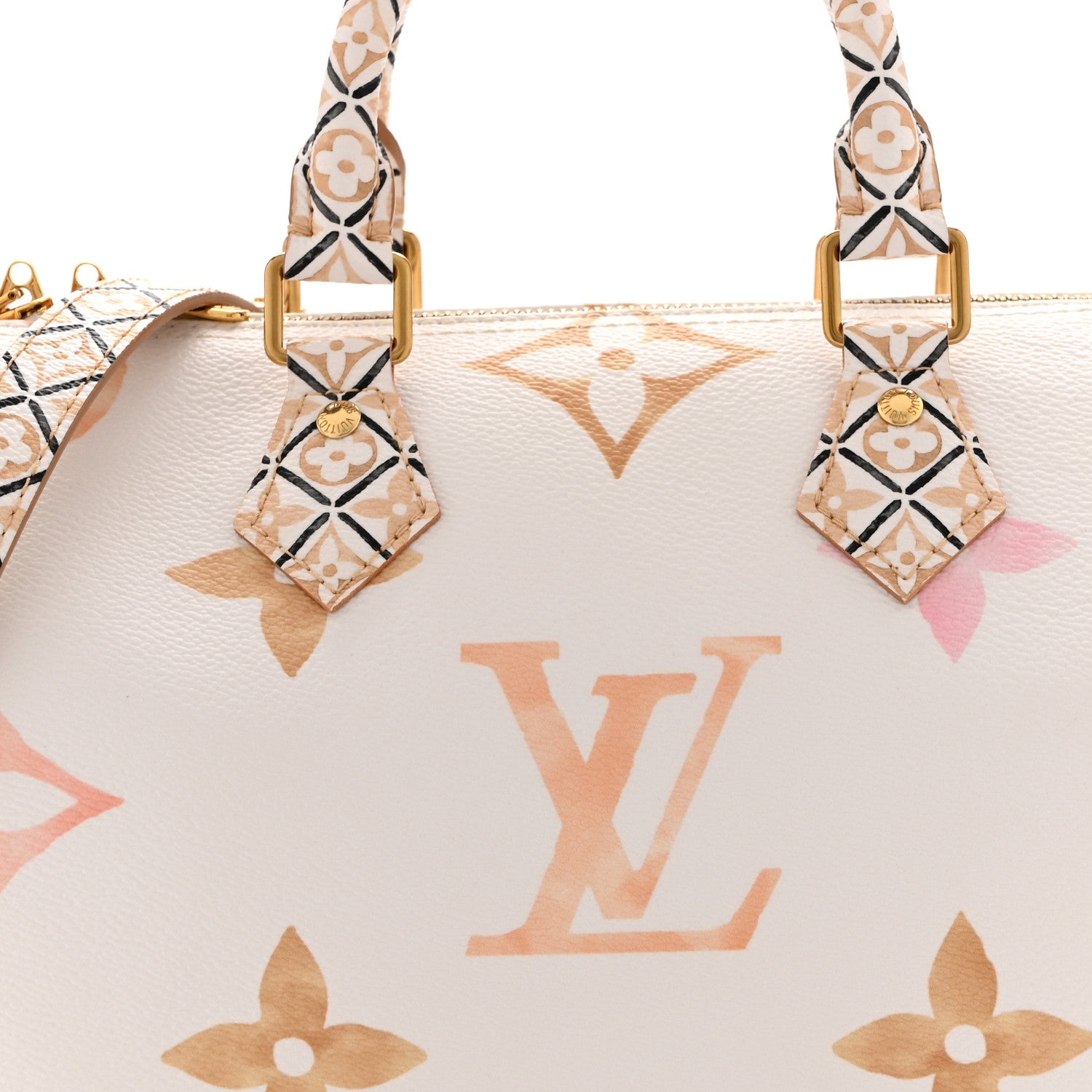Louis Vuitton Monogram Giant By The Pool 2.0 Speedy Bandouliere 25 Beige 7 of 9