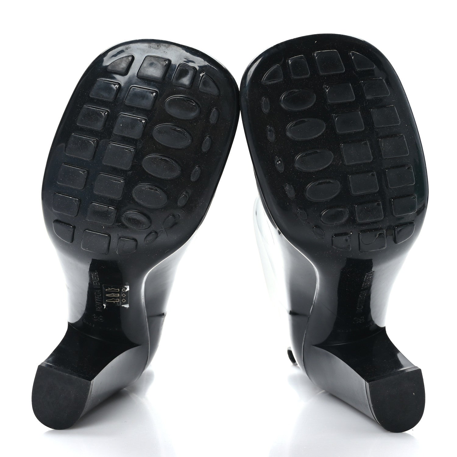 Bottega Veneta Rubber Storm Ankle Boots 39 Black 5 of 7