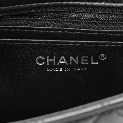 Chanel Lambskin Quilted Mini Rectangular Flap Black 6 of 10