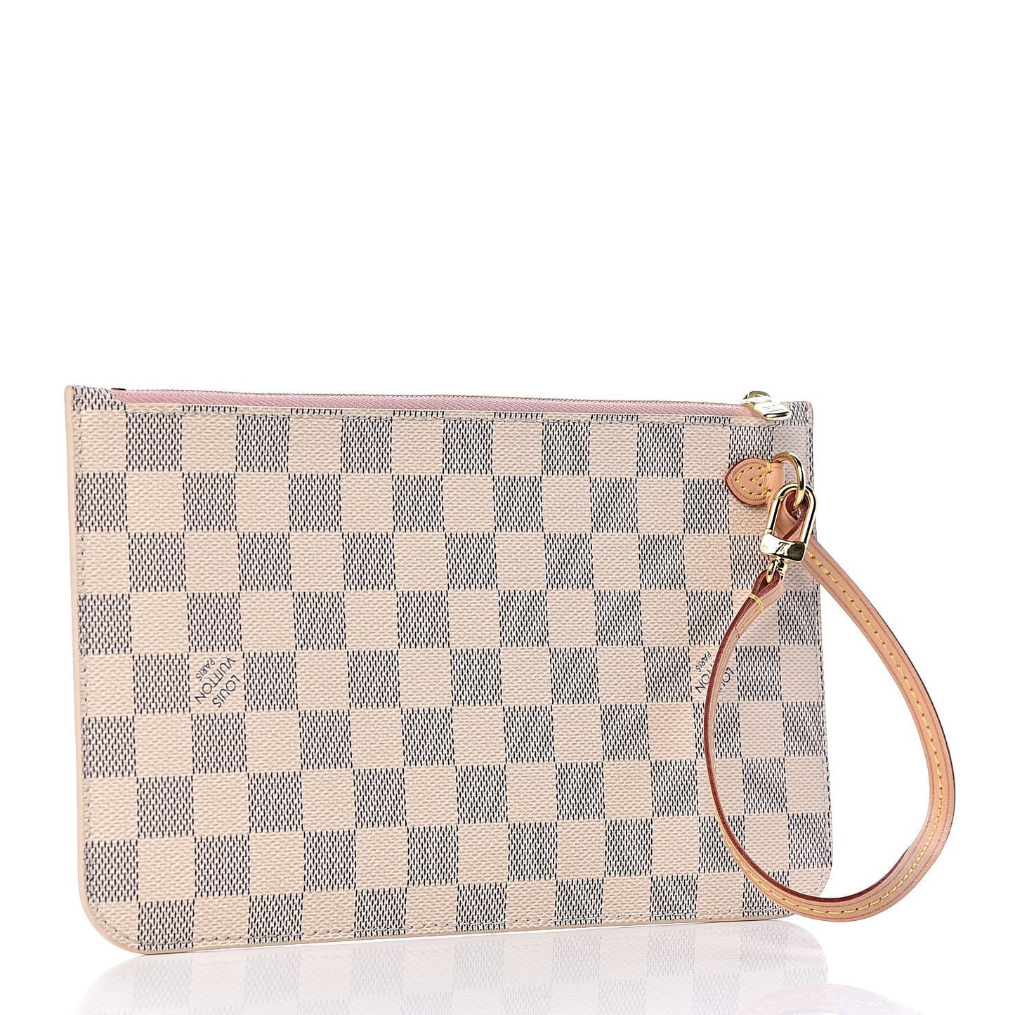 Damier Azur Neverfull MM GM Pochette Rose Ballerine