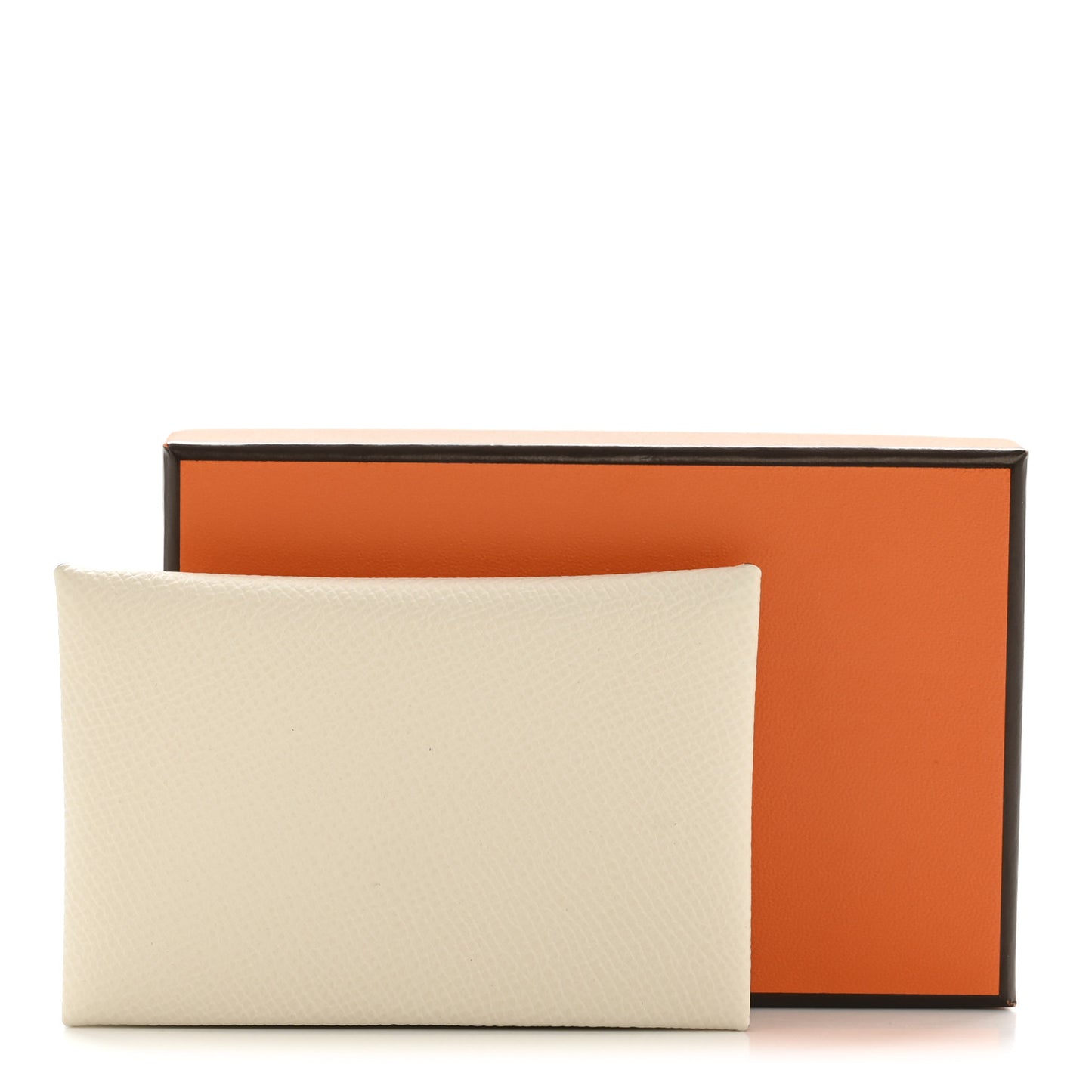 Epsom Horseshoe Calvi Card Case Craie