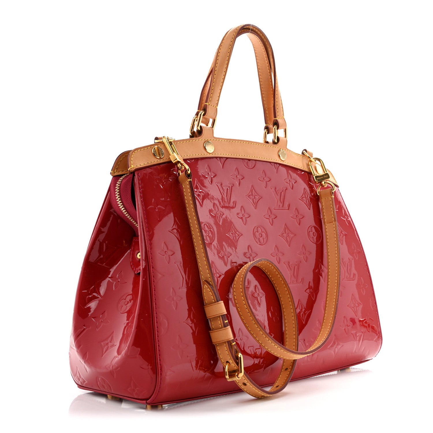 Louis Vuitton Vernis Brea MM Rose Indien 2 of 9