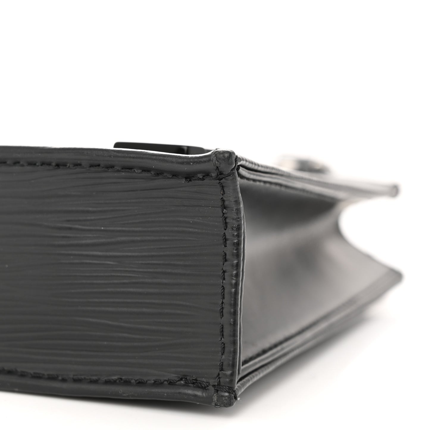 Epi Jacquard Petit Sac Plat Black
