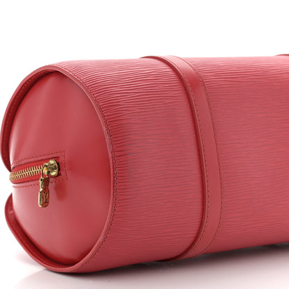 Louis Vuitton Epi Soufflot Castillan Red 9 of 13