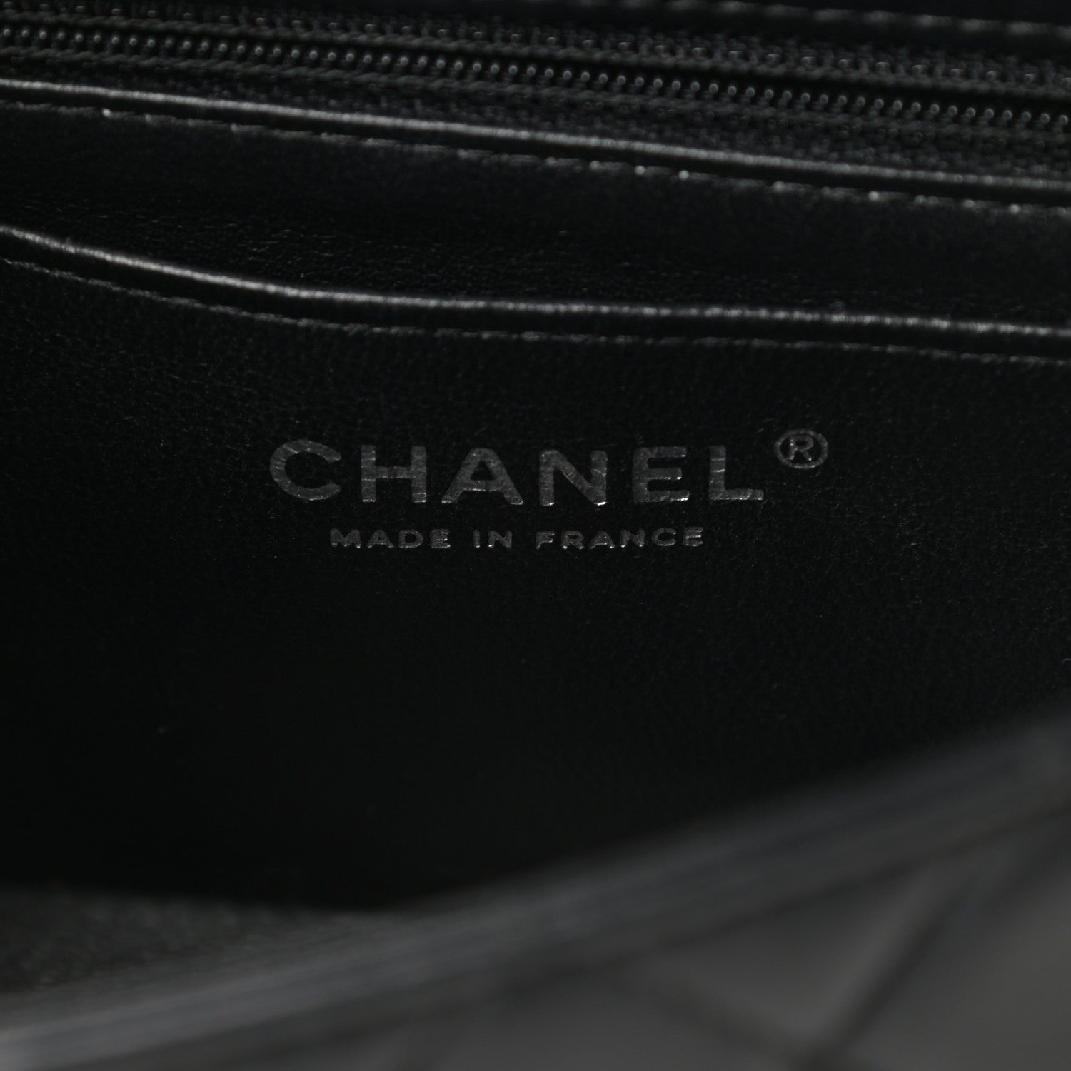 Chanel Lambskin Quilted Mini Rectangular Flap Black 6 of 11