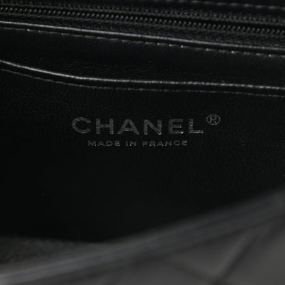 Chanel Lambskin Quilted Mini Rectangular Flap Black 6 of 11