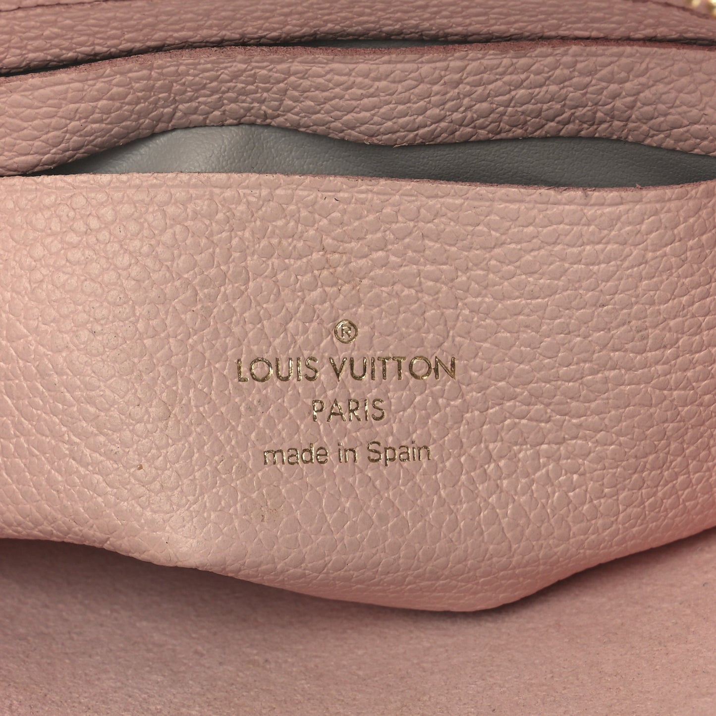 Empreinte Monogram Double Zip Pochette Rose