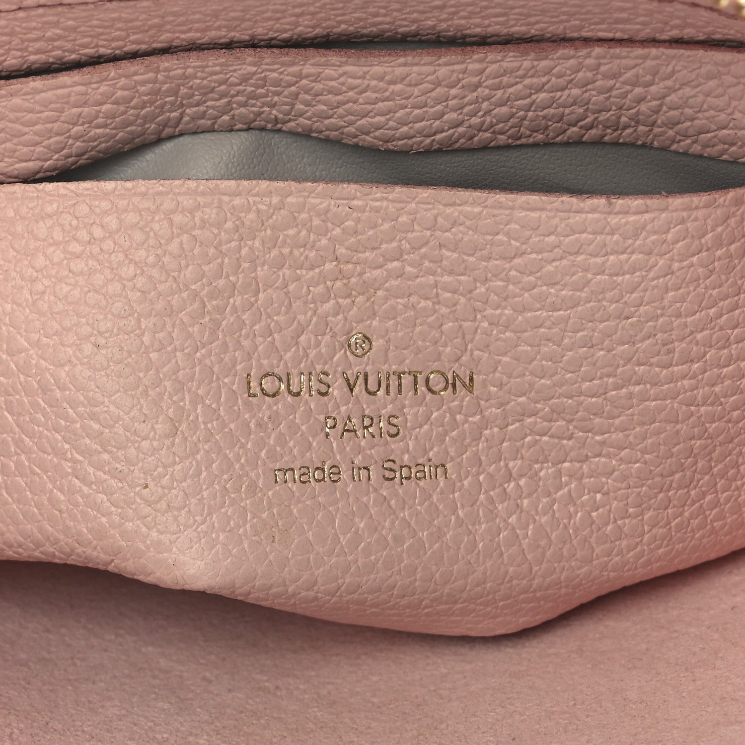Louis Vuitton Empreinte Monogram Double Zip Pochette Rose 7 of 12