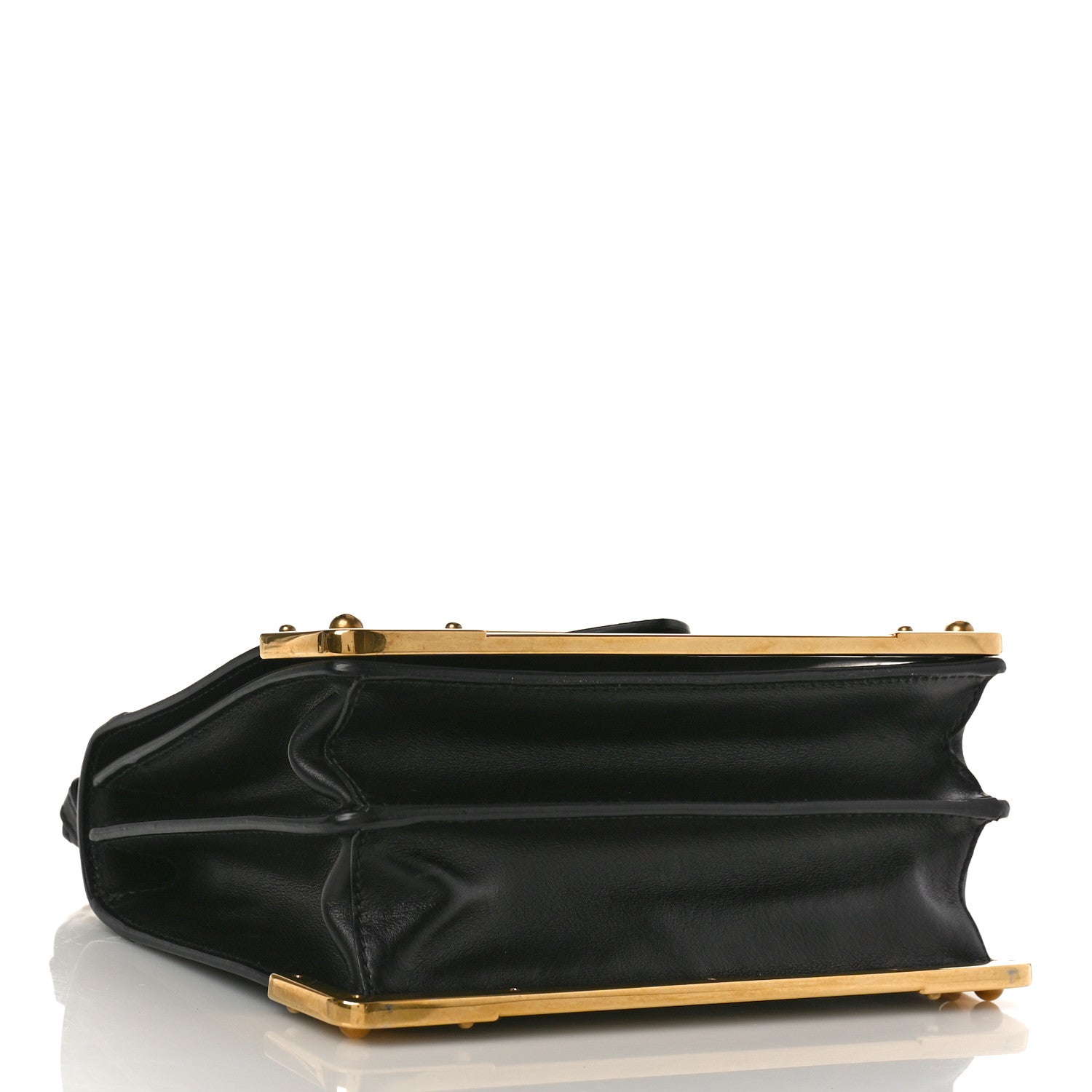 Prada City Calf Saffiano Cahier Bag Black 4 of 8