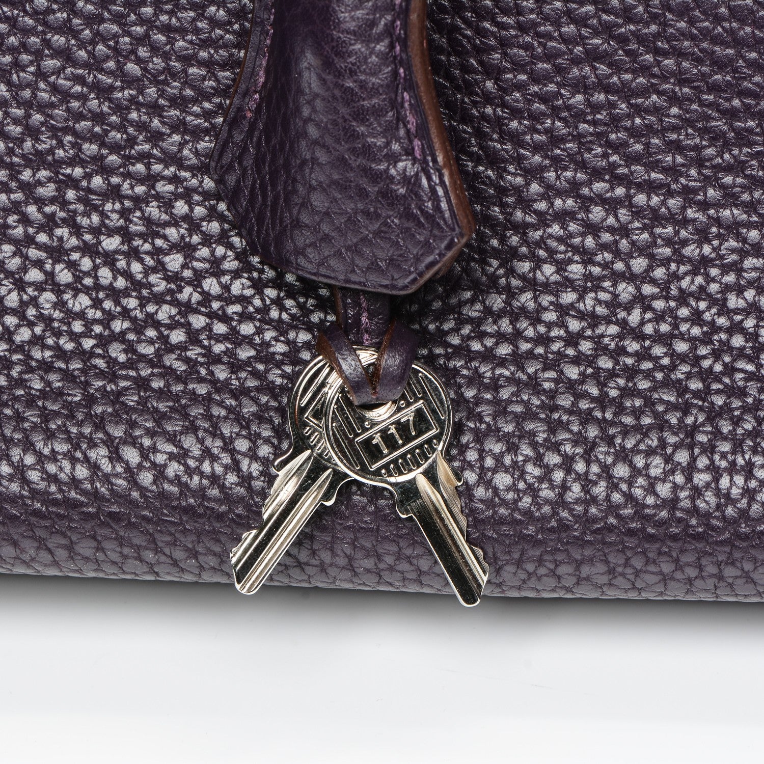 Hermes Togo Birkin 30 Raisin 23 of 25