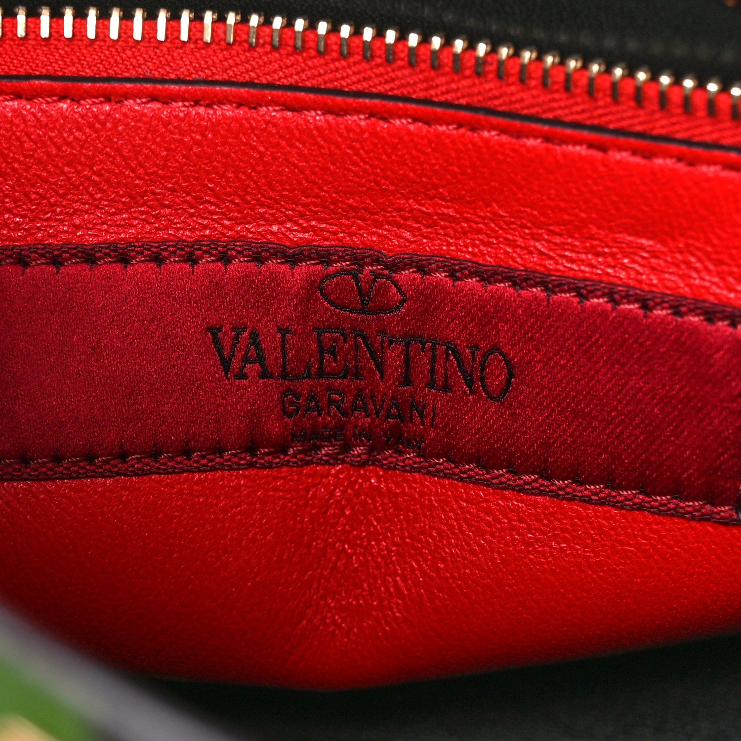 Valentino Garavani Nappa Camouflage Medium Rockstud Spike Shoulder Bag Verde Rouge 6 of 11