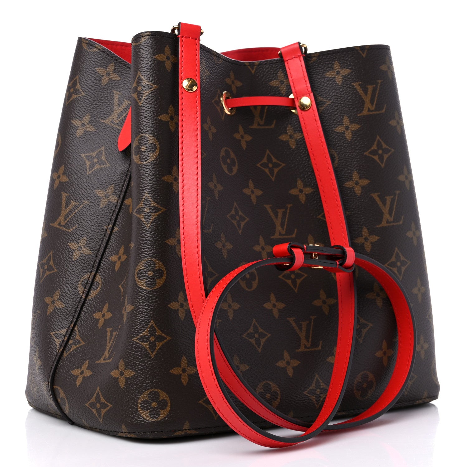 Louis Vuitton Monogram Neonoe MM Coquelicot 3 of 10