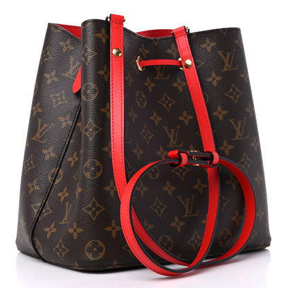Louis Vuitton Monogram Neonoe MM Coquelicot 3 of 10