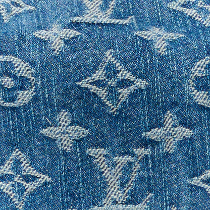 Louis Vuitton Monogram Denim Hills Pochette Blue 8 of 11