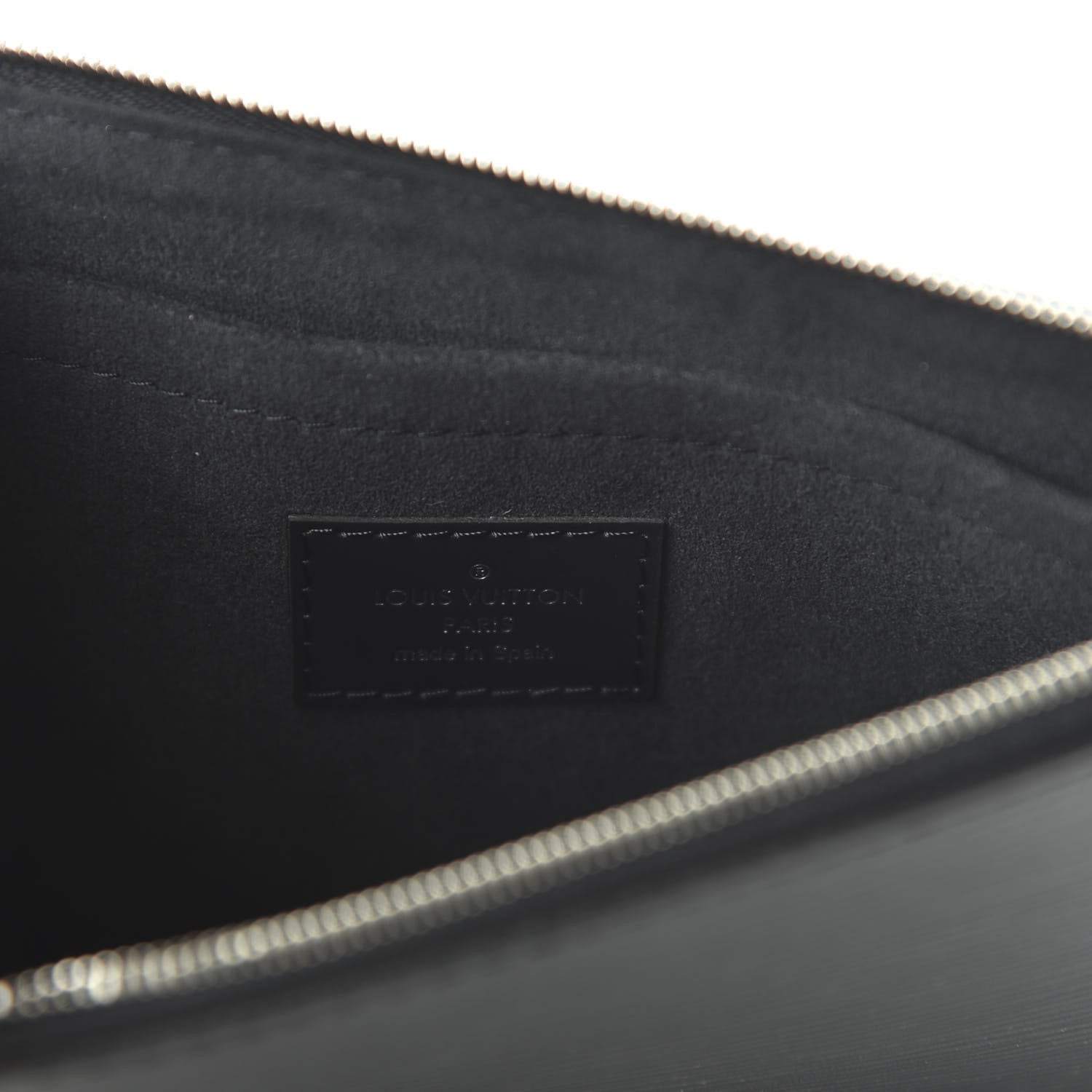Louis Vuitton Epi Neverfull Pochette MM GM Black 8 of 10