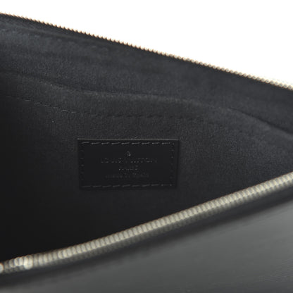 Louis Vuitton Epi Neverfull Pochette MM GM Black 8 of 10