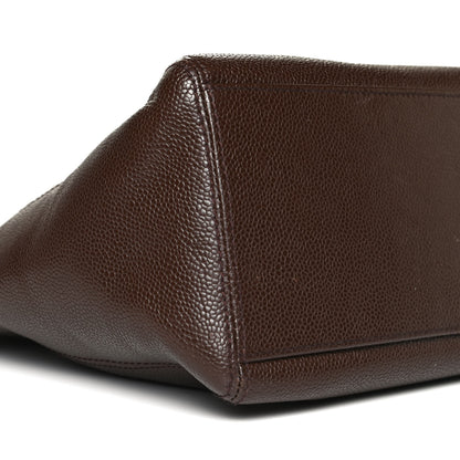 Chanel Caviar CC Tote Brown 7 of 10