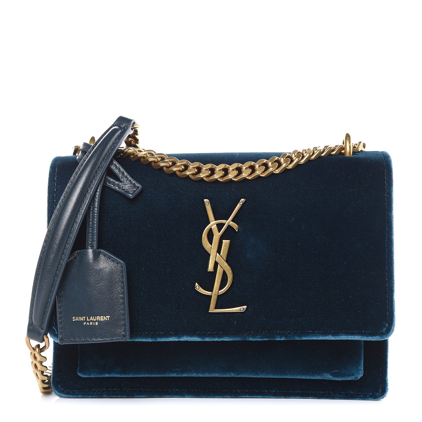Velvet Small Monogram Sunset Dark Ottanio
