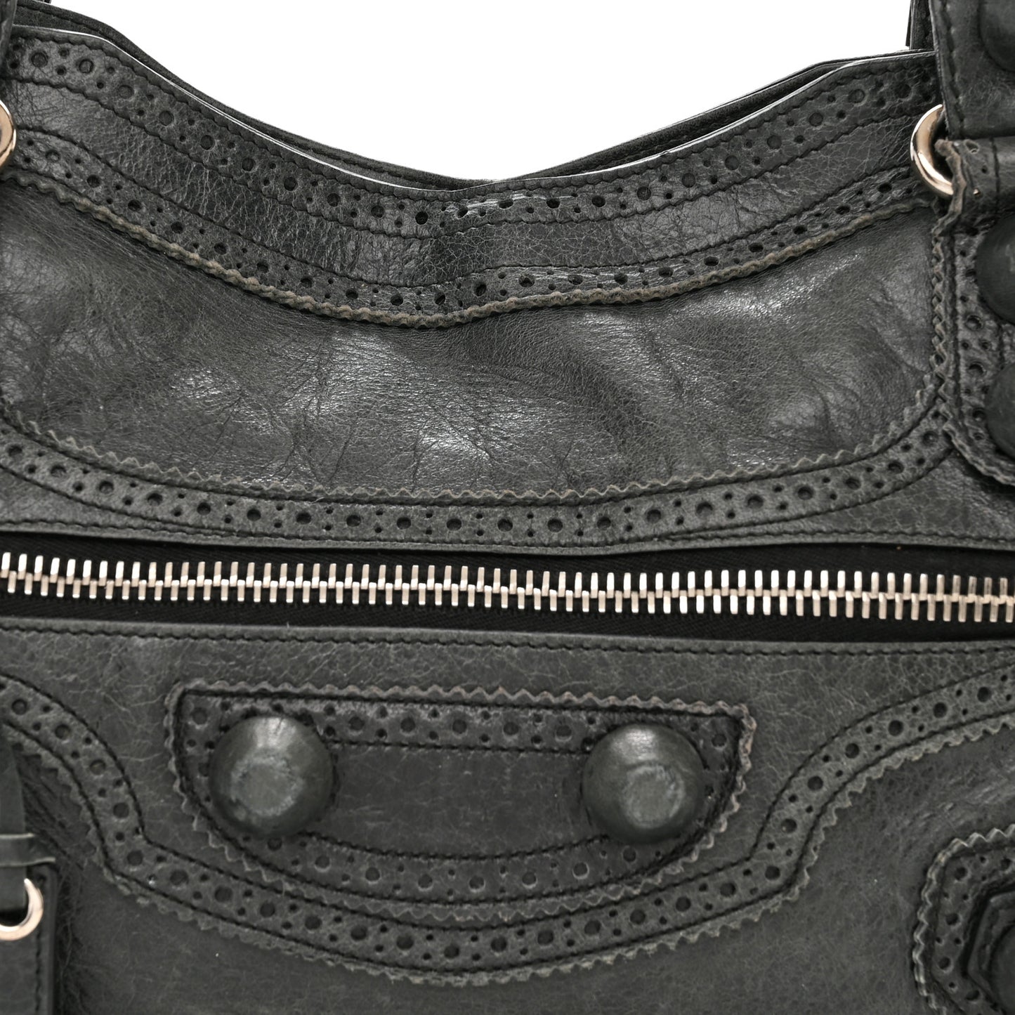 Agneau Giant Brogues Hardware City Anthracite